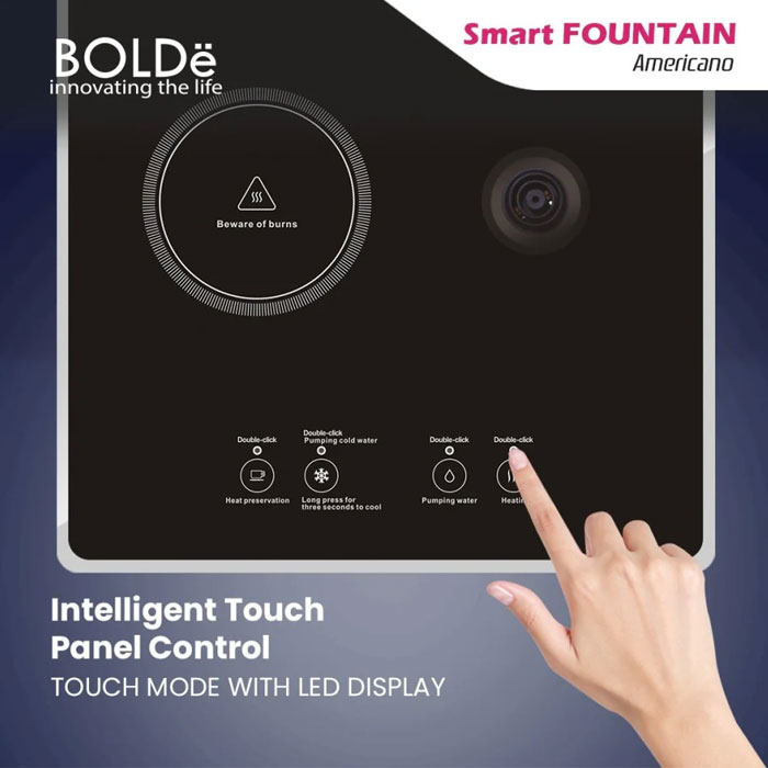 Bolde Dispenser Smart Fountain Americano 8 L - Black